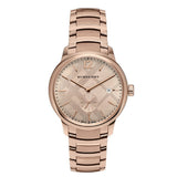 Burberry Women’s Swiss Made Quartz Stainless Steel Rose Gold Dial Women's Watch  BU10116 - Watches of America