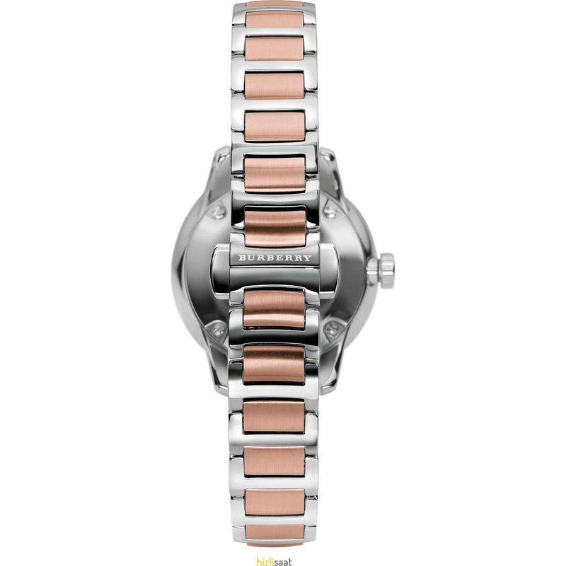 Burberry Women’s Swiss Made Quartz Stainless Steel Rose Gold Dial Women's Watch BU10117 - Watches of America #3