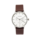 NOX-BRIDGE Classic Izar Silver 36MM  IS36 - Watches of America