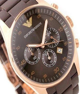 Reloj Emporio Armani Sport Cronógrafo Marrón Dial Hombre AR5890