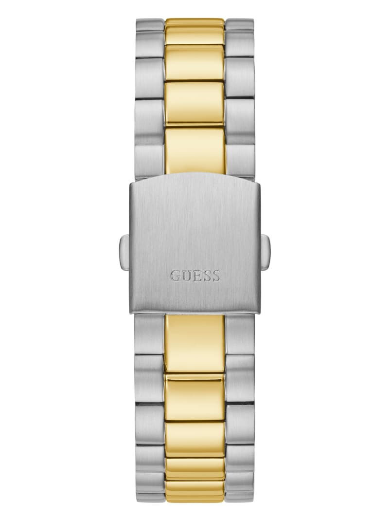 Guess Watch Connoisseur Two-Tone Stainless Steel Black Dial Men's Watch GW0265G5 - Watches of America #3