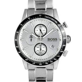 Hugo Boss Rafale Chronograph Silver Dial Men's Watch #1513511 - Watches of America