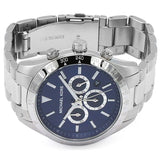 Michael Kors Oversized Layton Blue Dial Men's Watch Men's Watch MK8781 - Watches of America #2