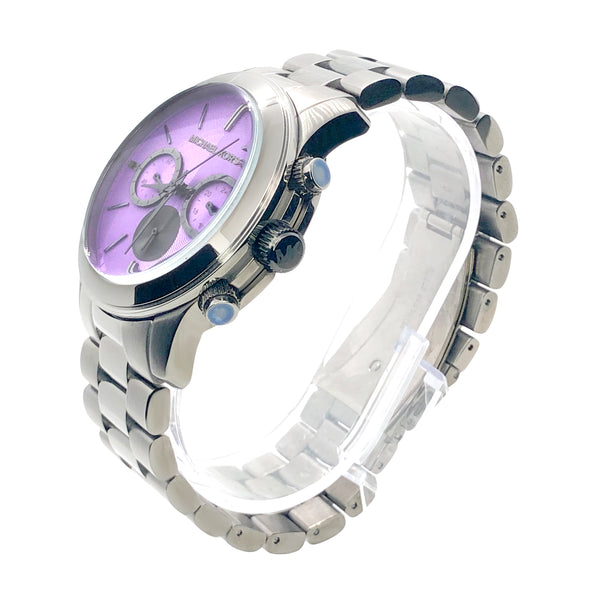 Michael Kors Runway Gunmetal Violet Unisex Watch MK5954