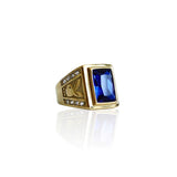 Big Daddy Playboy Blue Stone Ring