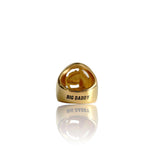 Anillo de oro con herradura helada Big Daddy