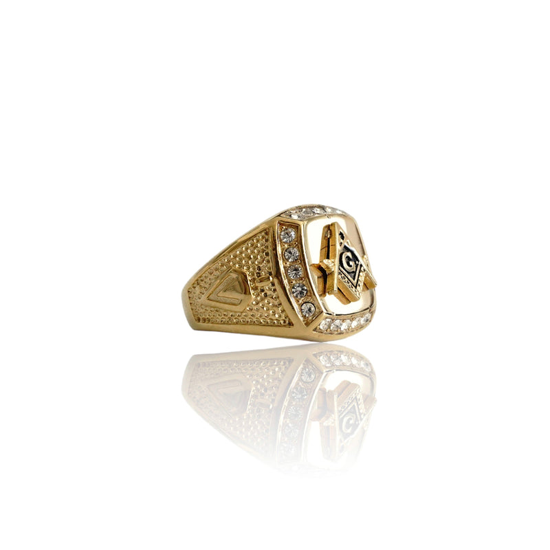 Big Daddy Masonic Gold Ring