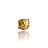 Big Daddy Lion Head Gold Ring