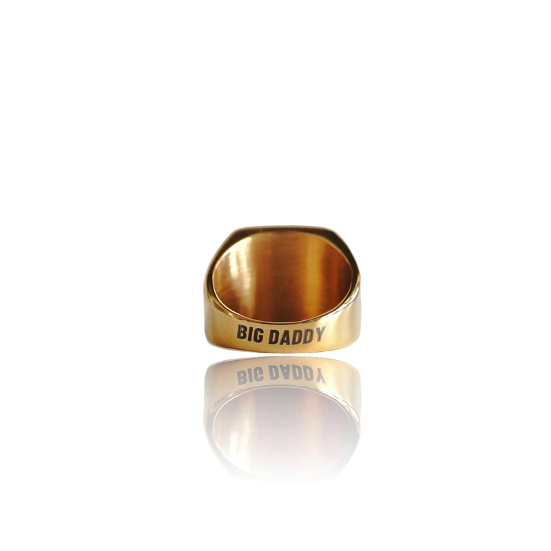 Anillo Grandiose de oro helado Big Daddy