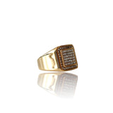 Anillo Grandiose de oro helado Big Daddy