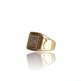 Anillo Grandiose de oro helado Big Daddy