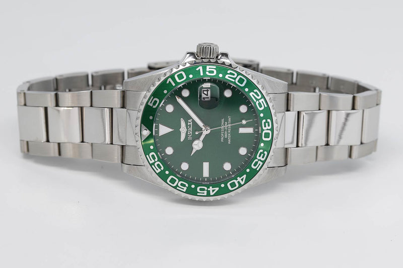 Invicta Pro Diver Quartz Green Dial Ladies Watch 36531