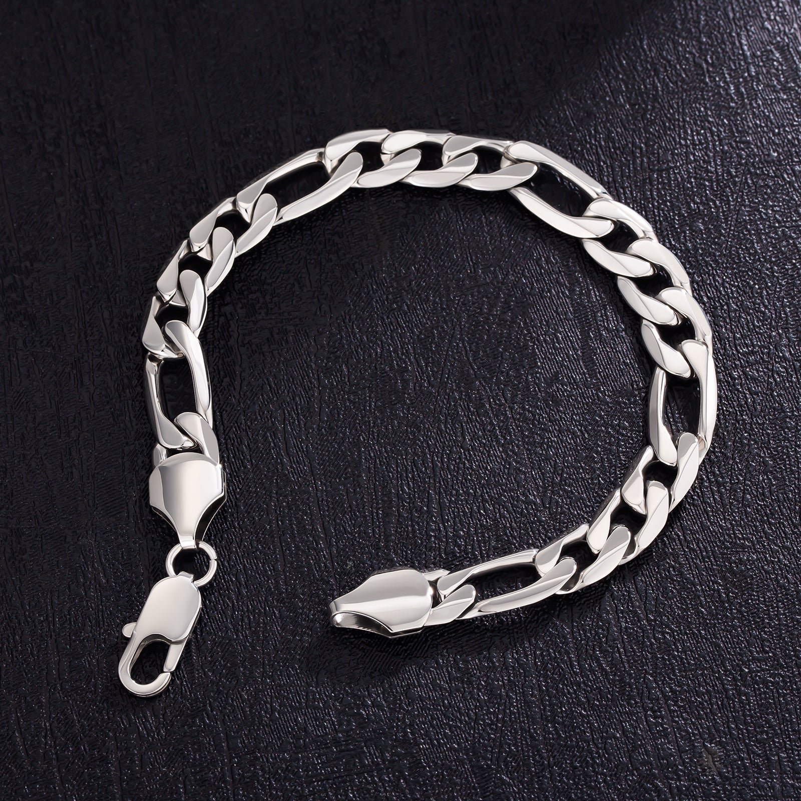 Handmade in Taxco, Mexico. 925 Sterling Silver Bracelet. 35g- 42g,  7.5