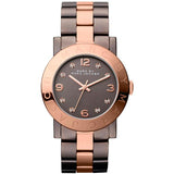 Marc By Marc Jacobs Classic Grey Women's Rose Gold Two Toned Watch  MBM3195 - Watches of America