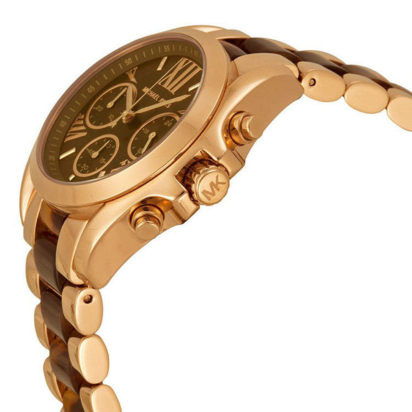 Michael Kors Bradshaw Chronograph Brown Dial Ladies Watch MK5944 - Watches of America #2