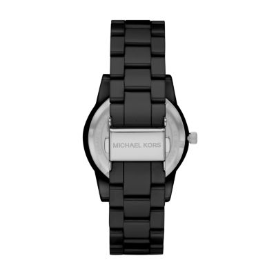 Michael Kors Ritz Quartz Crystal Black Dial Ladies Watch MK6836