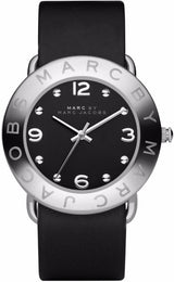 Marc By Marc Jacobs Amy Black Women's Leather Watch MBM1140 - Watches of America #2