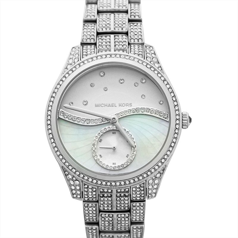 Michael Kors Lauryn Silver Tone Women's Watch  MK3755 - Watches of America