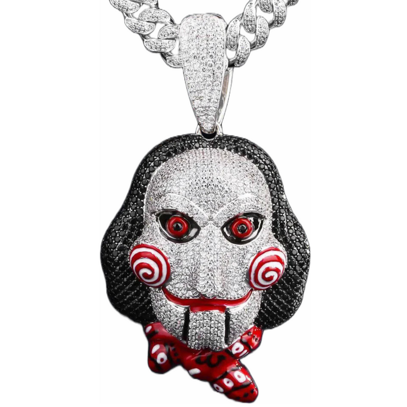 Big Daddy Iced 6ix9ine Jigsaw Pendant