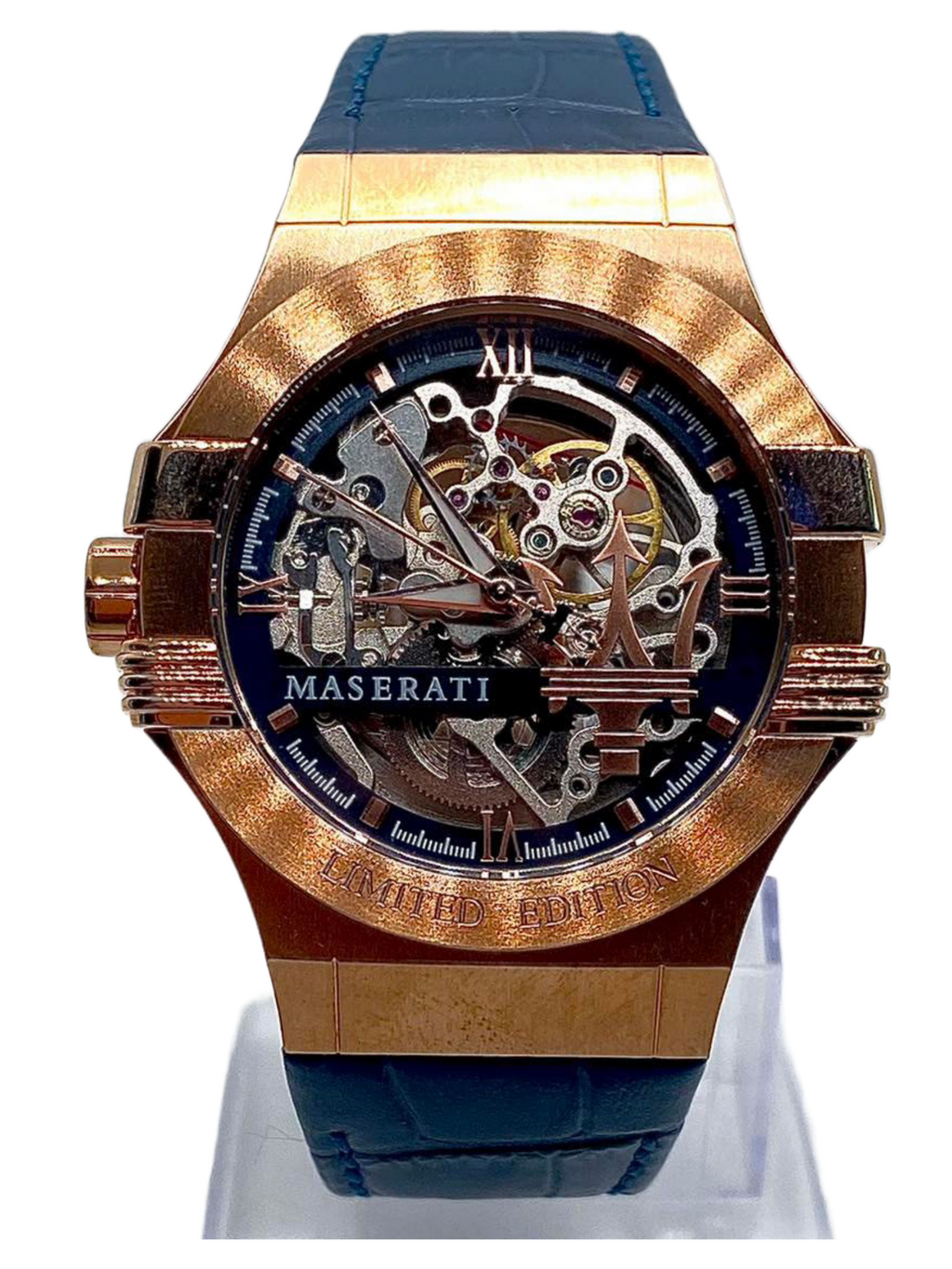 Maserati Watch Automatic Skeleton Rose Gold Men s Watch R8821108022 Watches of America
