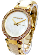 Michael Kors Parker Quartz Crystal Watch MK6400