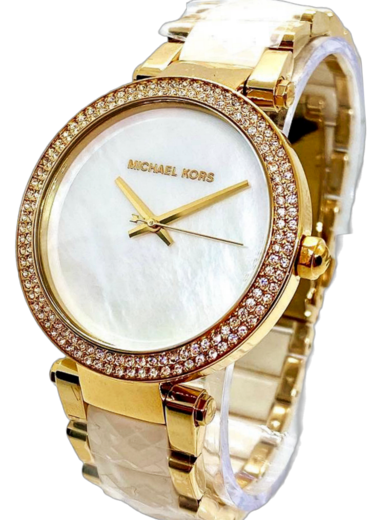 Michael Kors Parker reloj de cristal de cuarzo MK6400