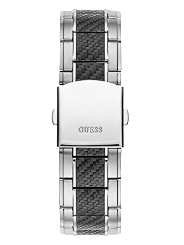 Guess Men’s Chronograph Stainless Steel Black Dial Men's Watch W1046G1 - Watches of America #3