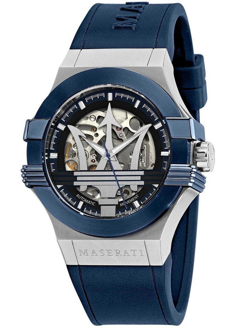 Maserati Potenza Automatic Black Skeleton Dial Men's Watch R8821108028