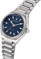 Maserati Triconic Quartz Blue Dial Men's Watch R8853139002