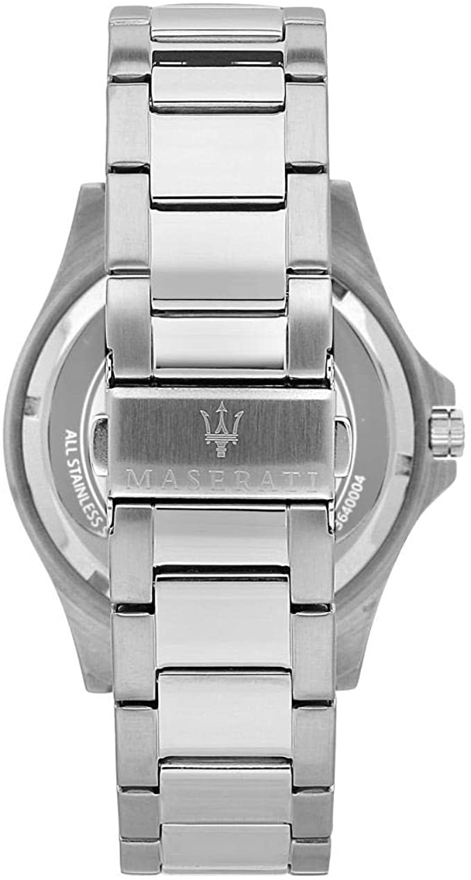 Maserati Sfida Silver Stainless-Steel Quartz Men's Watch R8853140002 - Watches of America #3