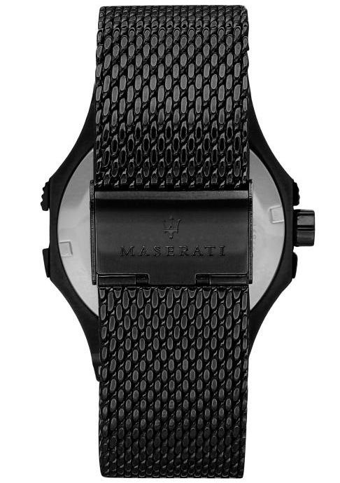 Maserati Potenza Aqua Edition Black Mesh Men's Watch R8853144002 - Watches of America #3