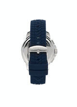 Maserati 44 mm CHR con esfera plateada correa azul reloj para hombre R8871621013