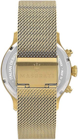 Maserati Epoca 42mm Gold Mesh Men's Watch R8873618007 - Watches of America #4