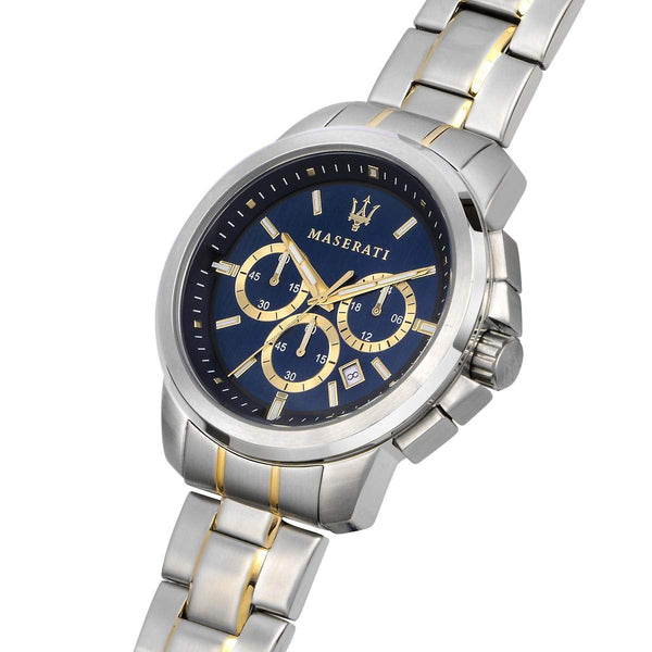 Reloj Maserati Successo Cronógrafo Cuarzo Esfera Azul Hombre R8873621016