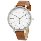 Skagen Hagen White Dial Ladies Quartz Watch SKW2434