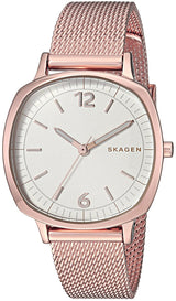 Skagen Rungsted Rose Gold Steel Mesh Women's Watch  SKW2629 - Watches of America