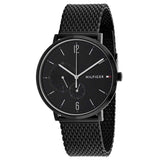 Tommy Hilfiger All Black Mesh Men's Watch  1791507 - Watches of America