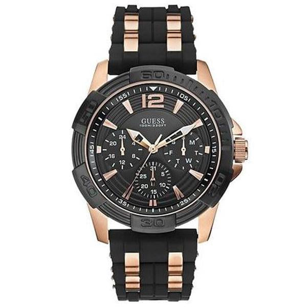 Guess Water Resistant Analog Men's Watch  W0366G3 - Watches of America