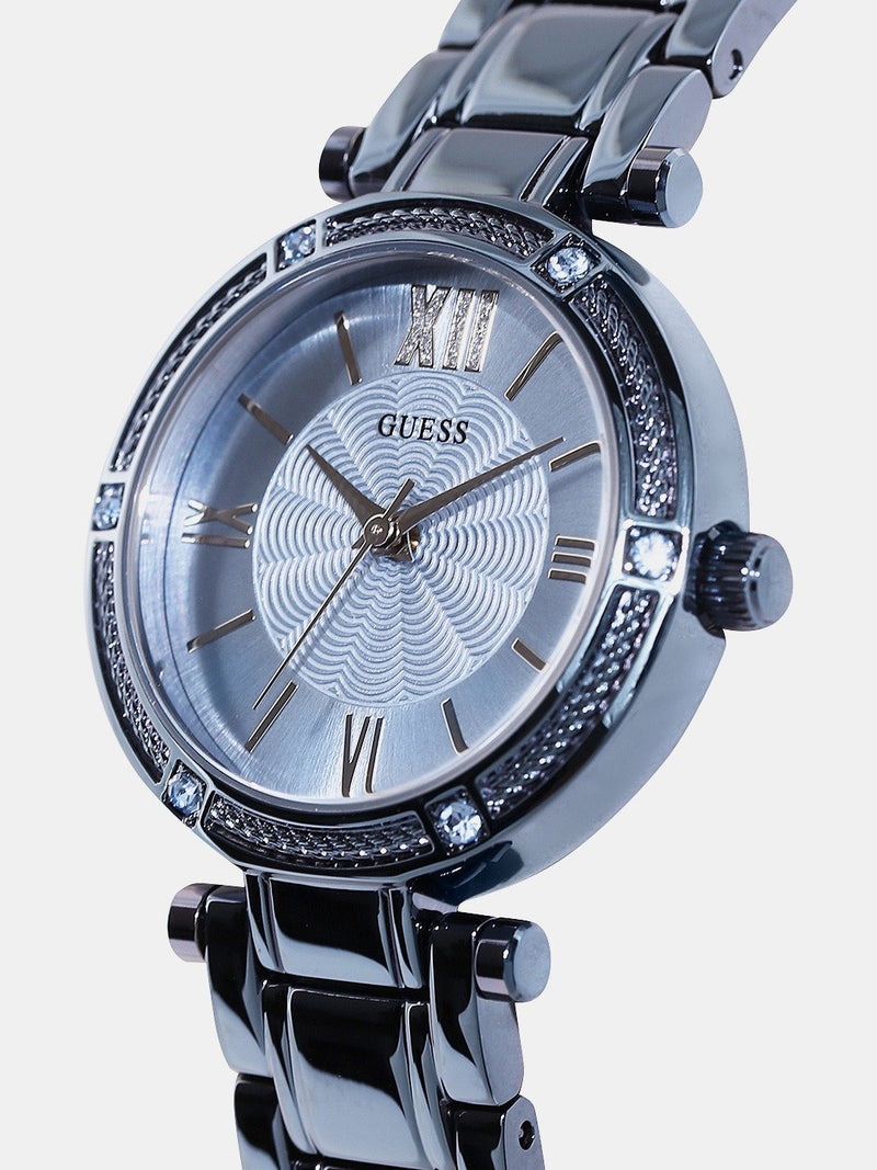 Guess Analog Blue Dial Women's Watch W0767L4 - Watches of America #3