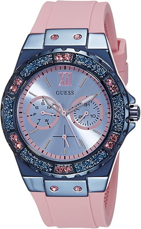 Guess Limelight Blue Dial Ladies Watch  W0775L5 - Watches of America