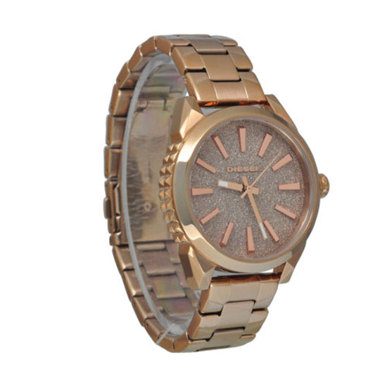 Reloj para mujer Diesel Nuki con esfera de oro rosa DZ5502