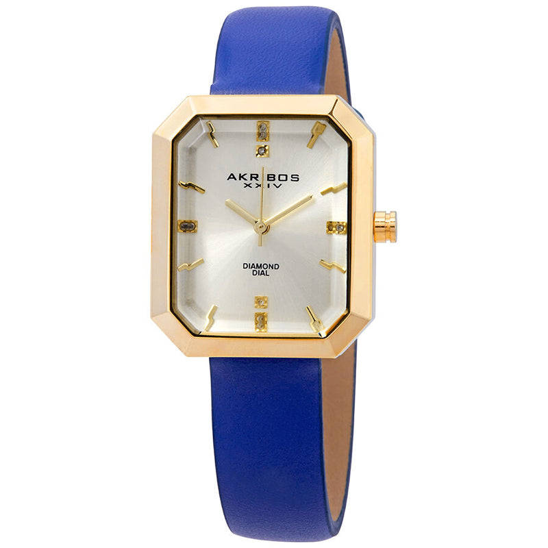 Akribos XXIV Gold Dial Gold-tone Alloy Ladies Watch #AK749BU - Watches of America