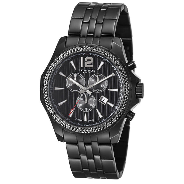 Akribos XXIV Black Men's Watch #AK662BK - Watches of America