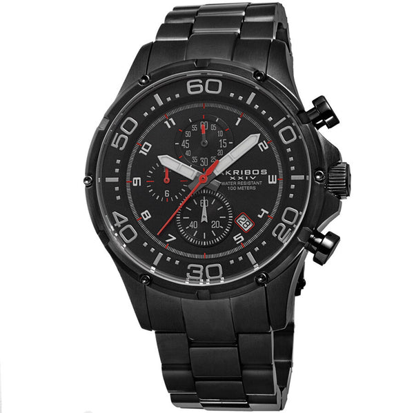 Akribos XXIV Black Men's Watch #AK663BK - Watches of America