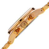 Akribos XXIV Blue Dial Yellow Gold-Tone Multi-Function Ladies Watch #AK760YGTQ - Watches of America #4