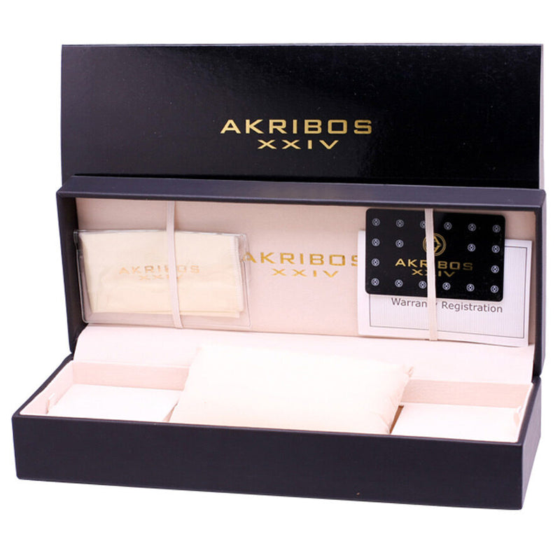 Akribos XXIV Conqueror Men's Watch #AK512BK - Watches of America #4