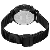 Akribos XXIV Quartz Black Dial Black-plated Mesh Men's Watch #AK1113BK - Watches of America #4