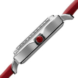 Akribos XXIV Quartz Diamond Red Dial Ladies Watch #AK1106RD - Watches of America #3