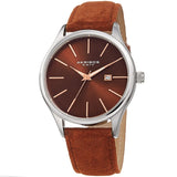 Akribos XXIV Quartz Brown Dial Men's Watch #AK1019SSBR - Watches of America