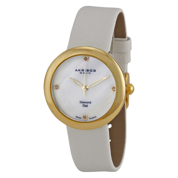 Akribos XXIV Yellow Ladies Watch #AK687YGW - Watches of America